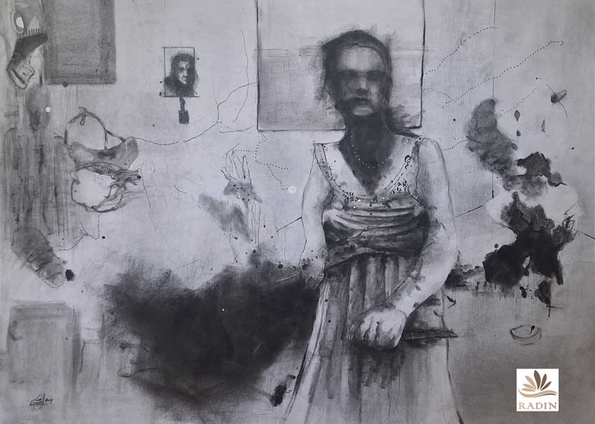 طراحی - طراحی سیاه قلم